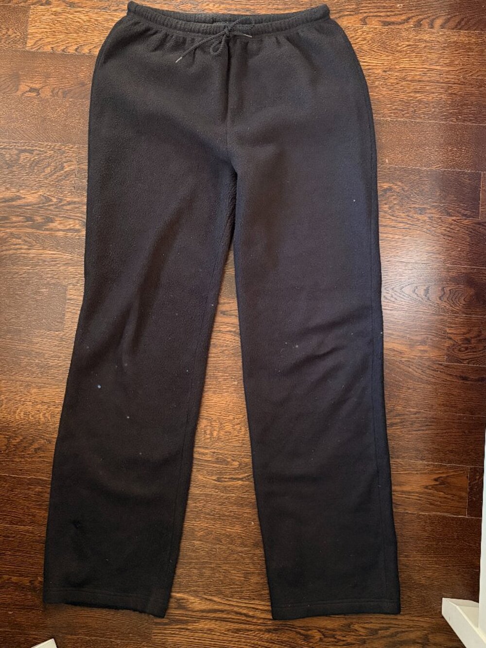 Gilda Marx Black Fleece Pants-Large